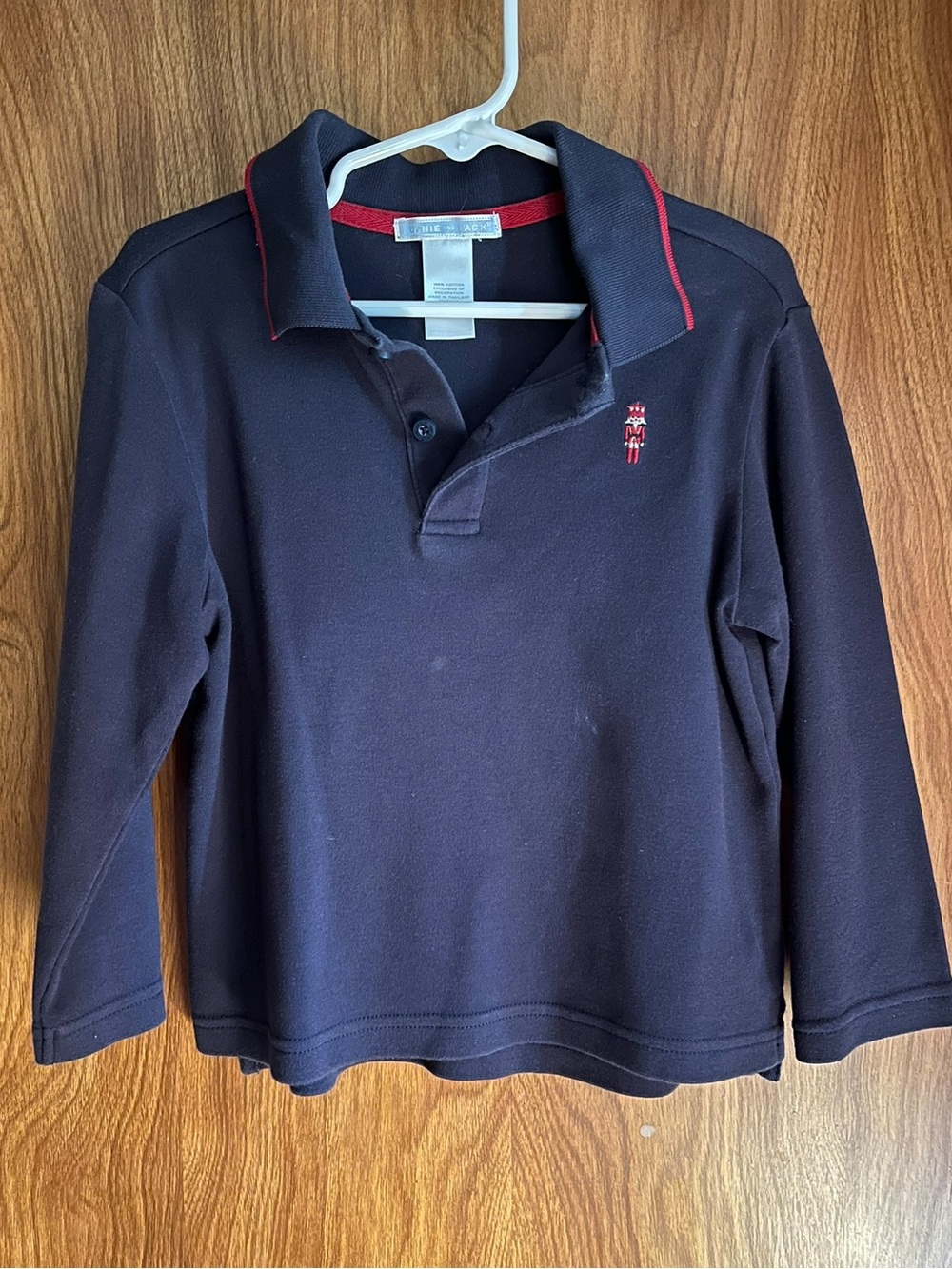 Janie and Jack nutcracker polo